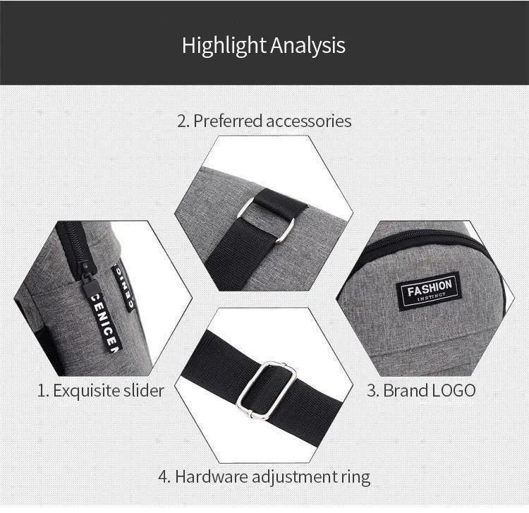 Sac banane étanche grande capacité – outdoor & voyage