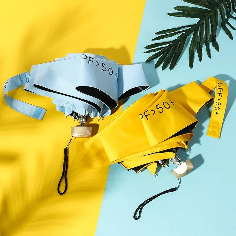 Mini parapluie de poche UV pliable (UPF 50+)