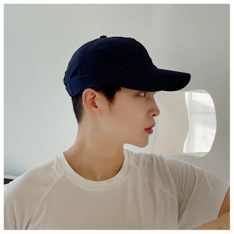 Casquette duckbill respirante – quick‑dry été mixte