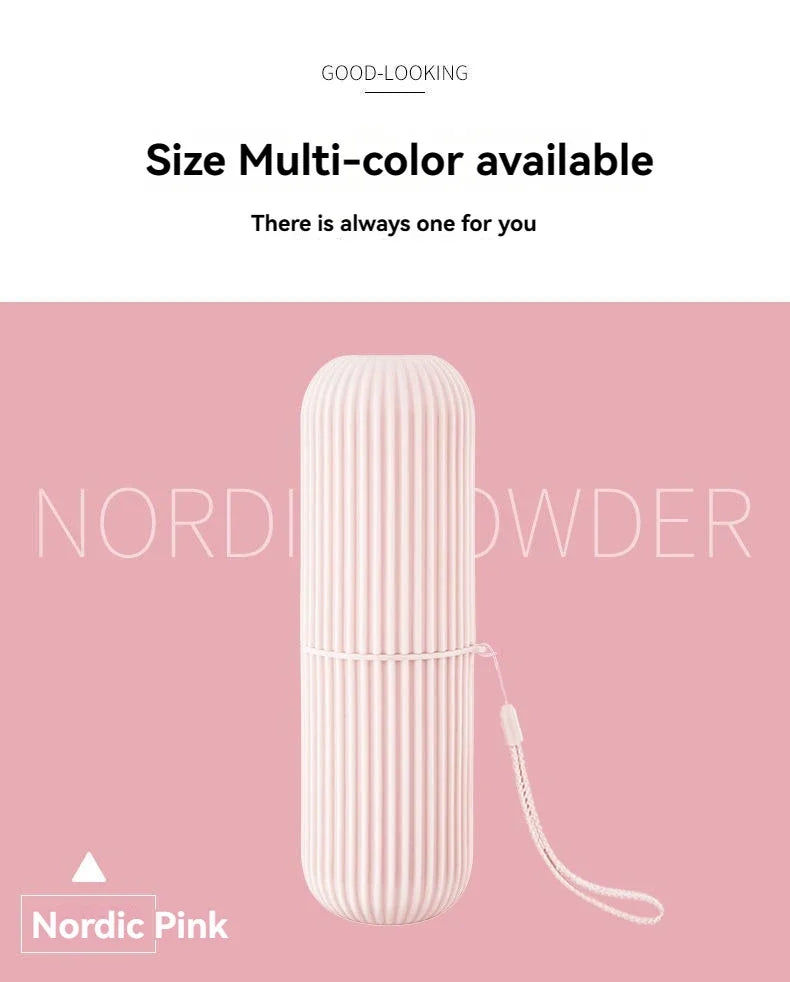 Set voyage brosse à dents & dentifrice – étui protecteur