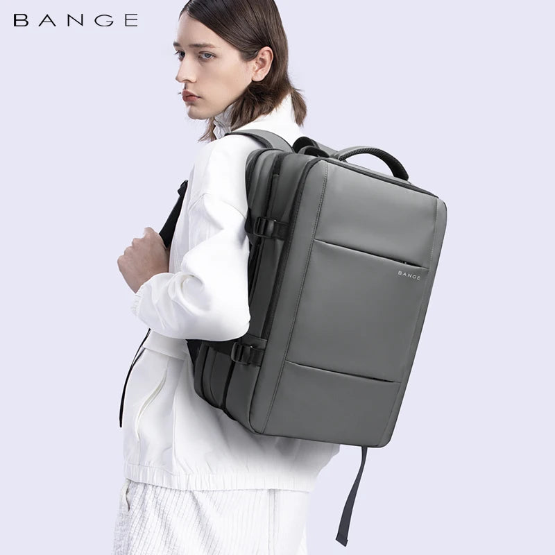 Sac à dos BANGE affaires USB 17,3″ – étanche & extensible