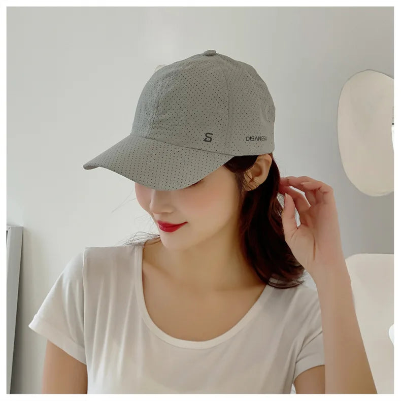 Casquette duckbill respirante – quick‑dry été mixte