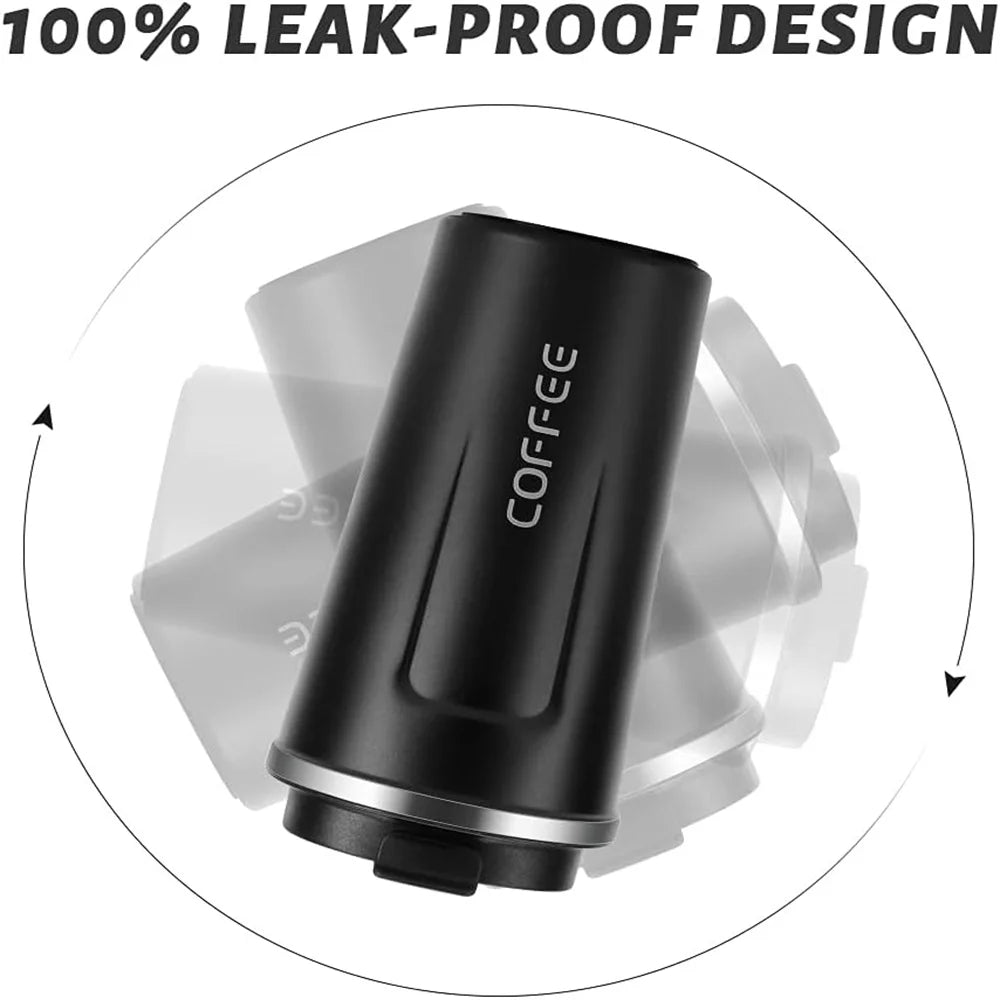 Tasse thermos USB intelligente 380–510 ml – écran température LED