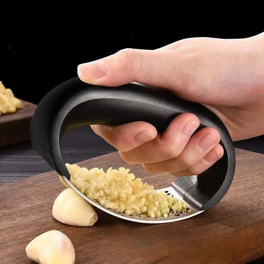 Presse-ail inox ergonomique