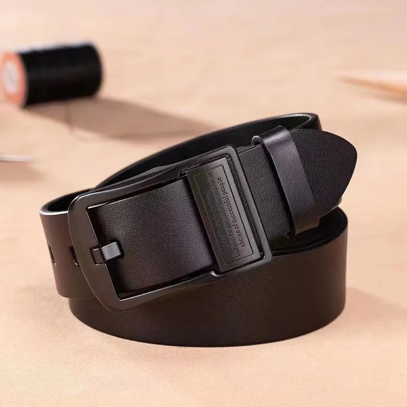 Ceinture cuir vachette luxe – boucle alliage auto‑ajustable