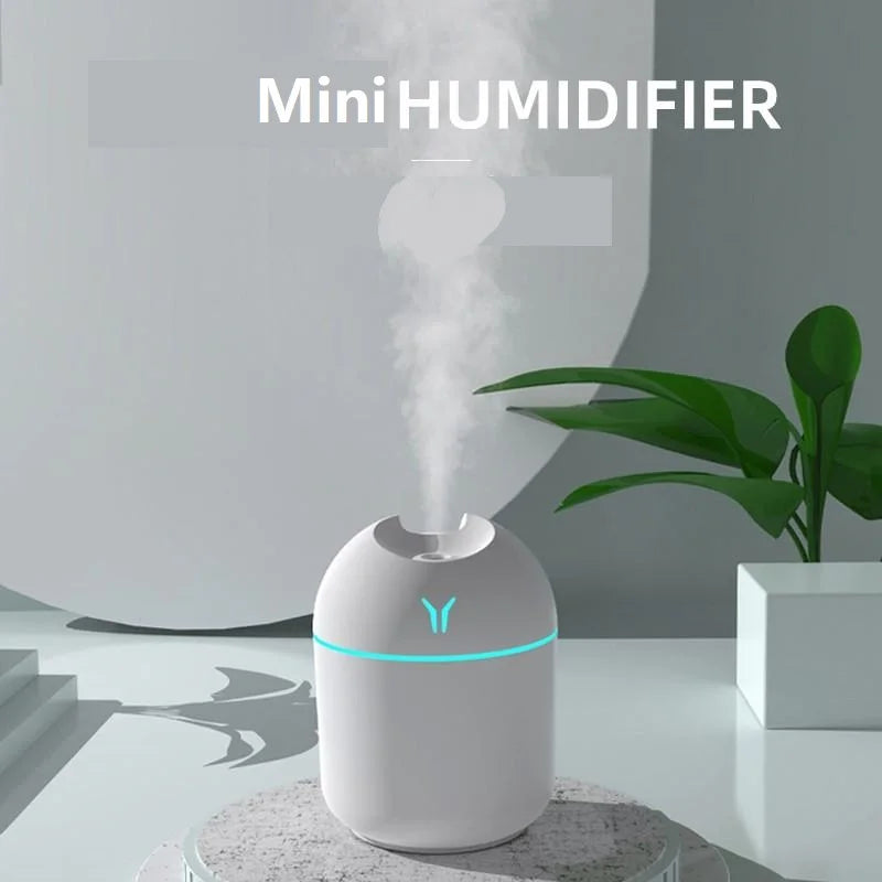 Mini humidificateur & diffuseur LED 250 ml